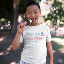 Load image into Gallery viewer, Duckling Today, Senator Tomorrow Kids T-Shirt