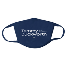 Load image into Gallery viewer, Tammy Duckworth for Senate Logo Mask