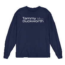 Load image into Gallery viewer, Tammy Duckworth for Senate Adult Long Sleeve T-Shirt