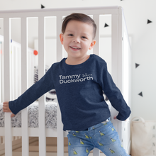 Load image into Gallery viewer, Tammy Duckworth for Senate Kids Long Sleeve T-Shirt