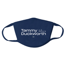 Load image into Gallery viewer, Tammy Duckworth for Senate Logo Mask
