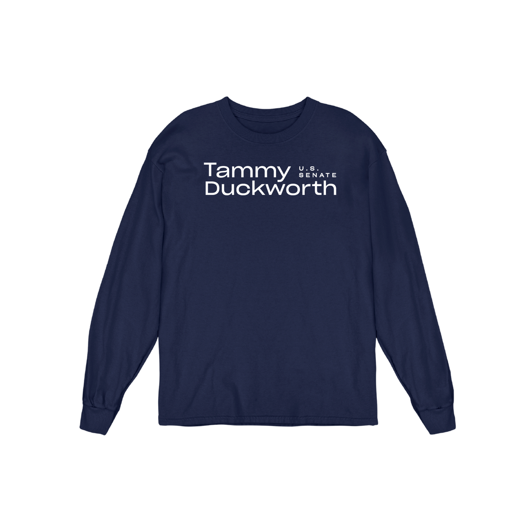 Tammy Duckworth for Senate Kids Long Sleeve T-Shirt