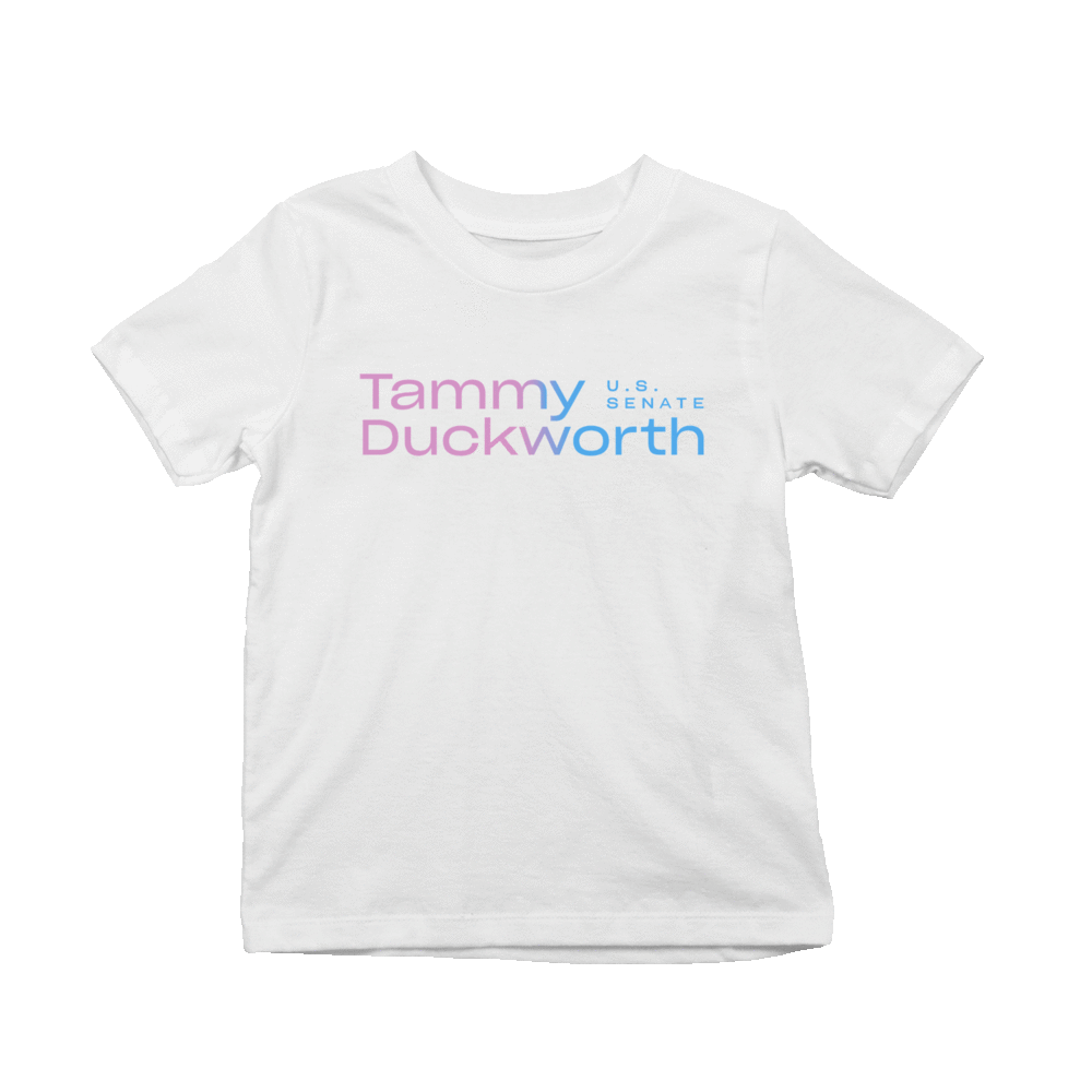 Tammy Duckworth Trans Pride Kids T-shirt