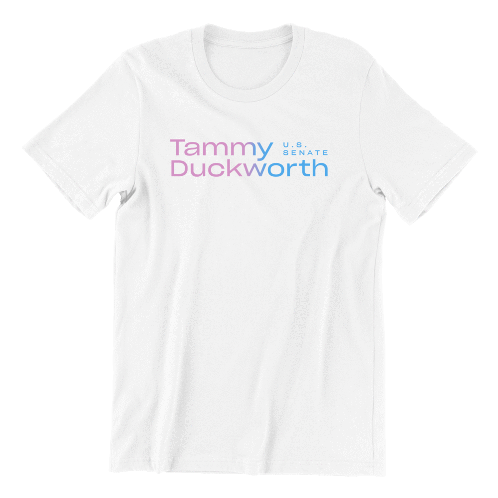 Tammy Duckworth Trans Pride T-Shirt